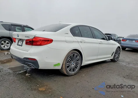 2019 BMW 530E из США, поврежденный, VIN WBAJA9C57KB391844